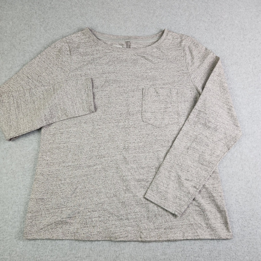 Ridgecut Toughwear T Shirt Womens Large Gray Heather Single Pocket Performance